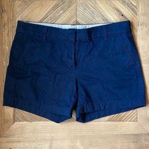 JCrew navy shorts